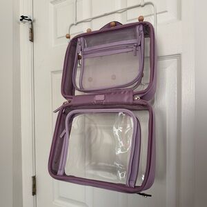 Calpak Large Clear Cosmetics Case